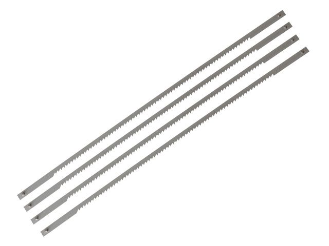 Stanley 0-15-061 Coping Saw Blades 165mm 14tpi Card (4) STA015061