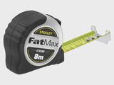 Stanley 0-33-892 FatMax Xtreme Pocket Tape Measure 8m Metric STA033892