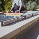 Stanley 0-43-624 FatMax Pro Box Beam Spirit Level 3 Vial 60cm STA043624