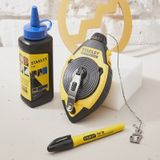 Stanley 0-47-681 FatMax Chalk Line Set with ABS Case STA047681