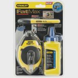 Stanley 0-47-681 FatMax Chalk Line Set with ABS Case STA047681