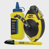 Stanley 0-47-681 FatMax Chalk Line Set with ABS Case STA047681