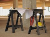 Stanley 1-70-713 Folding Sawhorse Twin Pack Polypropylene STA170713