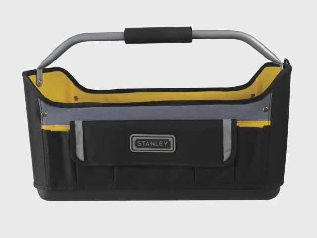 Stanley 1-70-319 Open Tote Tool Bag with Rigid Base 50cm/20&quot; STA170319