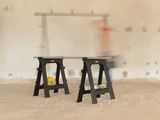 Stanley 1-70-713 Folding Sawhorse Twin Pack Polypropylene STA170713