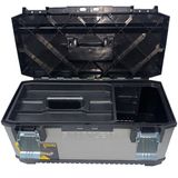 Stanley 1-95-616 Metal & Plastic Toolbox 58cm/23" STA195616