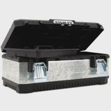 Stanley 1-95-619 Galvanised Metal Toolbox 58cm/23" STA195619