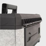 Stanley 1-95-619 Galvanised Metal Toolbox 58cm/23" STA195619