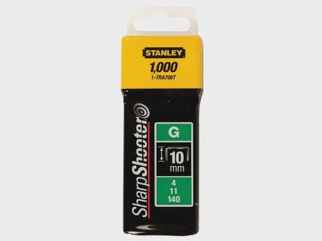 Stanley 1-TRA706T TRA7 Heavy-Duty Staple 10mm Pack of 1000 STA1TRA706T