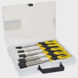 Stanley 2-16-885 Dynagrip Bevel Chisel with Strike Cap Set of 5 STA216885