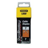 Stanley CT108T 12mm Cable Staples Type 7 CT100 Pack 1000 STA1CT108T