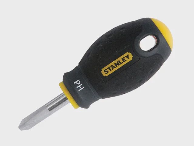 Stanley FatMax Screwdriver PhillipsTip PH1 x 30mm Stubby STA065406