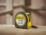 Stanley Hi-Vis Green 5m/16ft Tylon Tape Measure Easy-to-Read for Accurate Measurements XMS19HVTAPE5