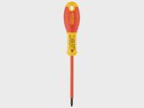 Stanley PZ1 x 100mm FatMax VDE Insulated Screwdriver Pozidriv Tip STA065418