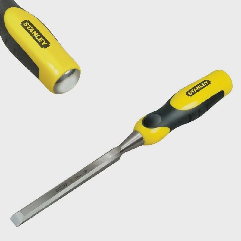 Stanley STA016873 Dynagrip Bewal Edge Chisel with Strike Cap 12mm