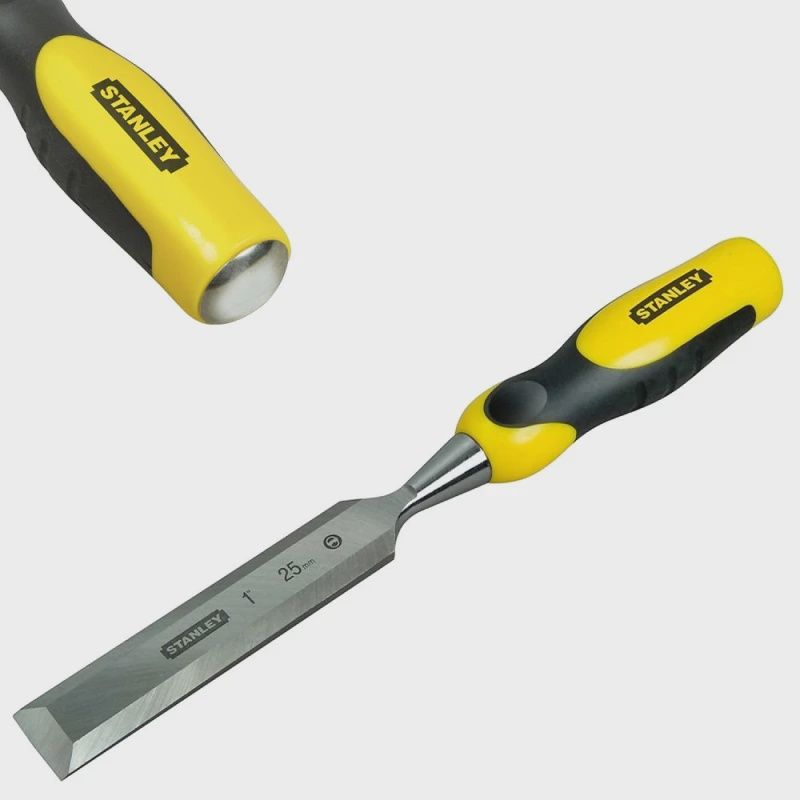Stanley STA016880 Dynagrip Bewal Edge Chisel with Strike Cap 25mm
