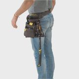 Stanley STST1-80114 Heavy-duty Leather Nail & Hammer Pouch STA180114