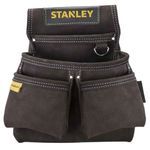 Stanley STST1-80116 Leather Double Nail Pocket Pouch STA180116