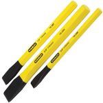 Stanley 4-18-298 Cold Chisel Kit steel 3 Piece STA418298