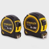 Stanley Tylon Tape Measure 5m/16ft & 8m/26ft Pack of 2 STA998985