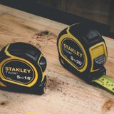 Stanley Tylon Tape Measure 5m/16ft & 8m/26ft Pack of 2 STA998985