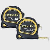 Stanley Tylon Tape Measure 5m/16ft & 8m/26ft Pack of 2 STA998985