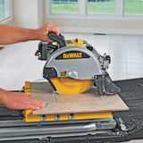 DeWalt D24000 Wet Tile Saw With Slide Table Stand 110V/1600W