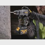 Dewalt DCD100P2T-GB 18V XR Brushless Limited Edition 100 Year Combi Drill with 2 x 5.0Ah Batteries Charger & TSTAK Case
