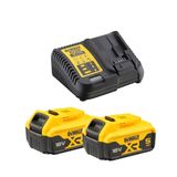 Dewalt DCK278P2 18V Combi Drill & Angle Grinder Twin Kit 2 x 5.0Ah Battery & Box