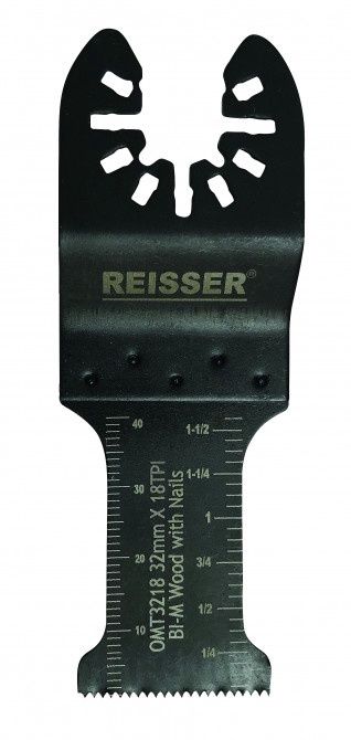 Reisser OMT3218 Oscillating Multi-tool Blade Bi-M 32Mm X 18Tpi