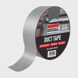 Soudal DUCT TAPE 50mm x 50m High Quality Waterproof All Purpose Cloth Tape Silver 167040