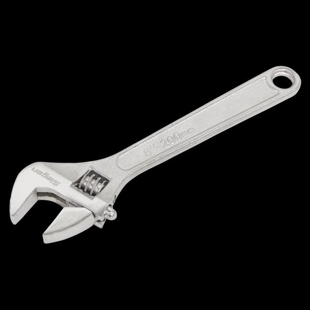 Sealey Siegen Adjustable Wrench 200mm