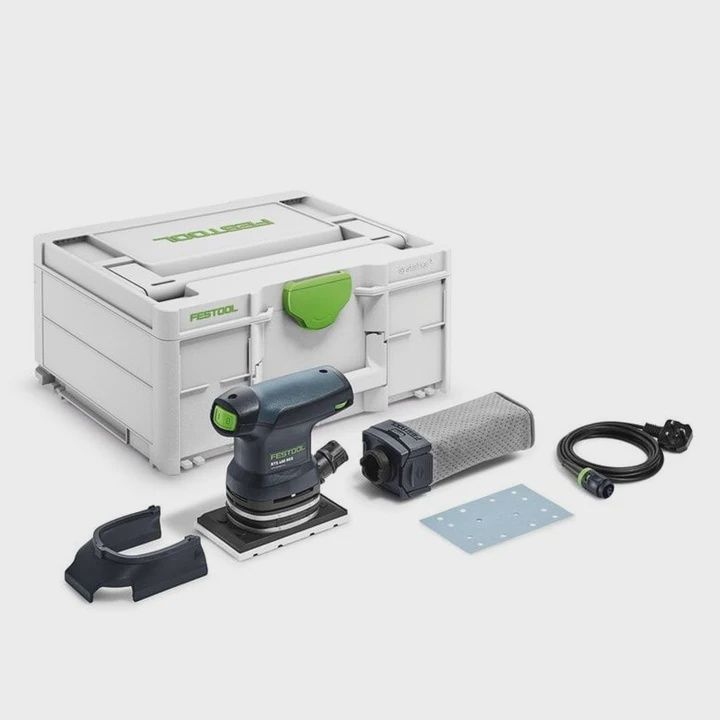 Festool RUTSCHER RTS 400 REQ-Plus Orbital Sander 230V GB With Systainer - 576053