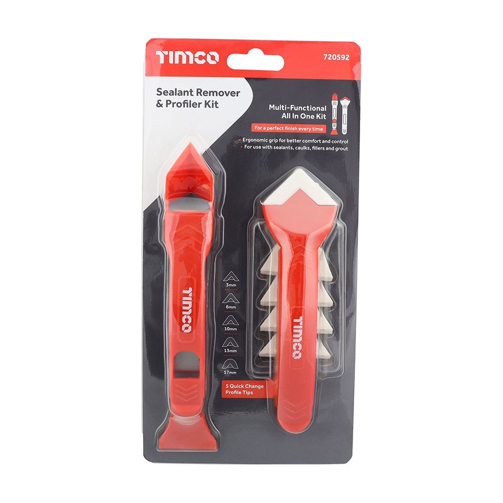 Timco Sealant Remover and Profiler Kit 7pcs 720592