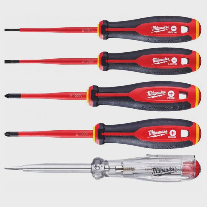 Milwaukee 4932478737 Tri-Lobe VDE 5 Piece Screwdriver Set