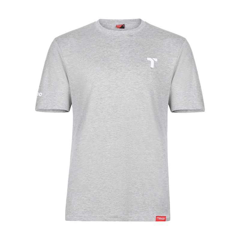 Timco Short Sleeve Trade T-Shirt Medium Grey