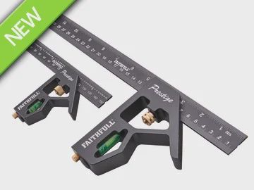 Faithfull 150mm (6in) & 300mm (12in) Combi Square Set