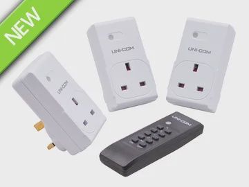 Unicom XMS25SOCKETS Remote Control Socket Set