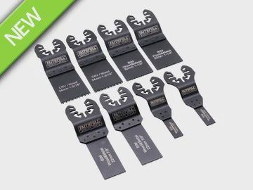 Faithfull 8 Piece Mixed Multi-Tool Blade Set XMS25MULTI8