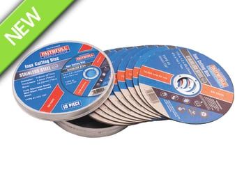Faithfull  XMS25CUTOFF 115mm (4.5in) Inox Discs