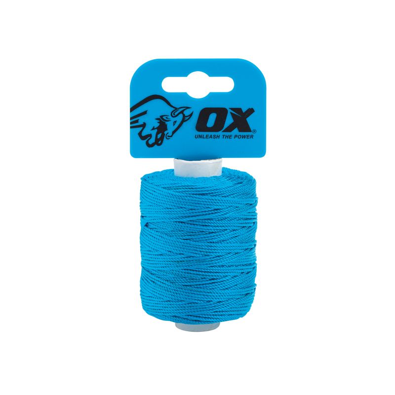 OX Tools P103510 Pro Nylon Brickline 105m / 350ft CYAN OX-P103510
