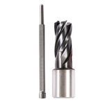 Timco 16 x 30mm M2 Broaching Cutter Addax HSS Short Titanium-Aluminium Nitride Coating BCS16