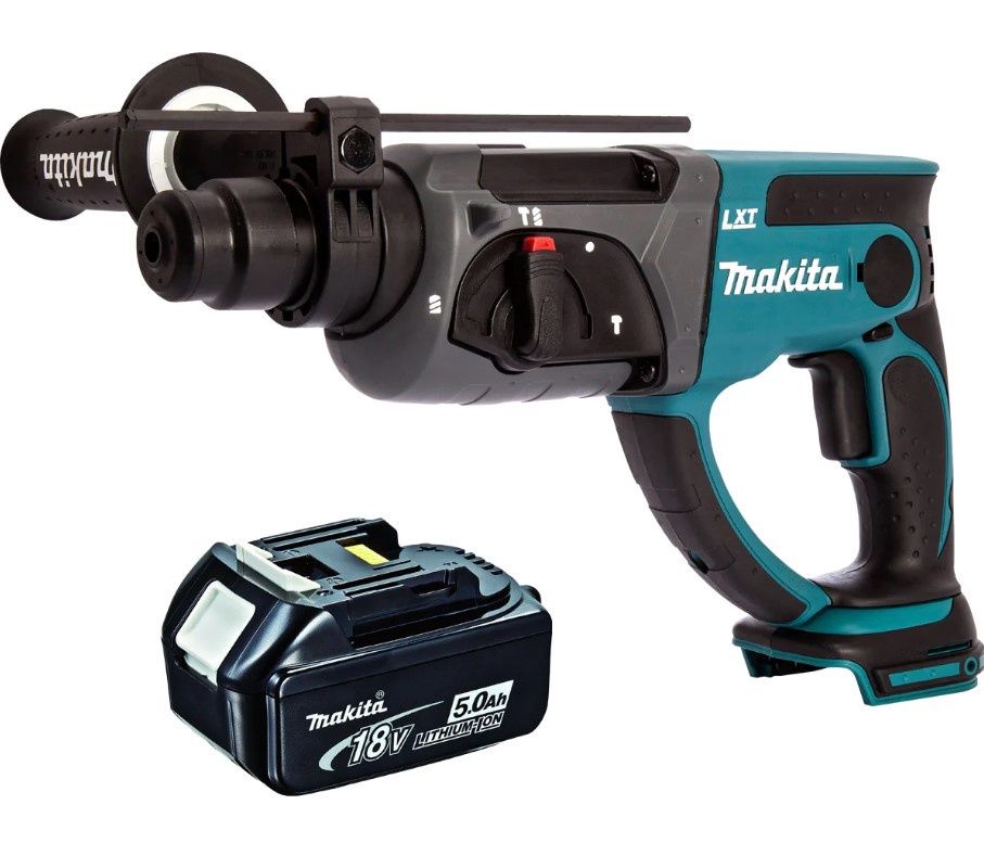 Makita DHR202Z 18V SDS Plus Rotary Hammer Drill With 1 x 5.0Ah Battery