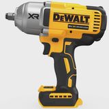 Dewalt DCF900N 18V XR Brushless 1/2” High Torque Impact Wrench Hog Ring with 1 x 5.0Ah Battery Charger & 20" Bag