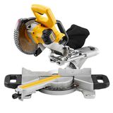 Dewalt DCS365N 18V Cordless 184mm Mitre Saw With 2 x 5.0Ah Batteries & Charger
