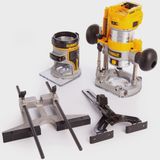 DeWalt DCW604NT 18V Brushless Router Trimmer with 2 x 5.0Ah Battery & Charger in Case