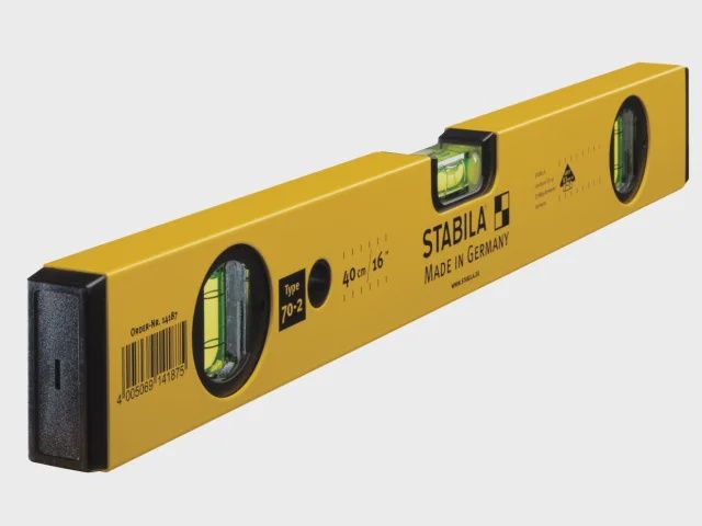 Stabila 70-2 600mm/24" Double Plumb Box Section Level STB70224 - 02324
