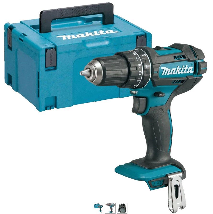 Makita DHP482Z 18V LXT Cordless Combi Drill Bare Unit With Mak Case 3