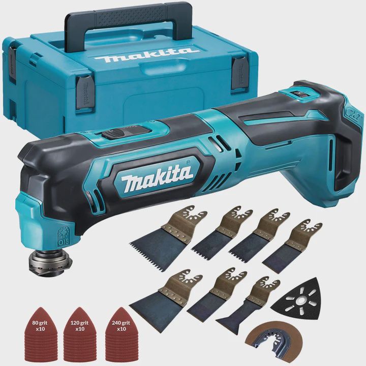 Makita TM30DZ 12V CXT Multi Tool With 39 Piece Accessories Set & Case (Battery and Charger Not Included)
