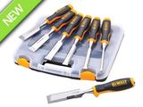 DeWalt 6 Piece Chisel Set With Free Chisel Knife DWHT48305-P